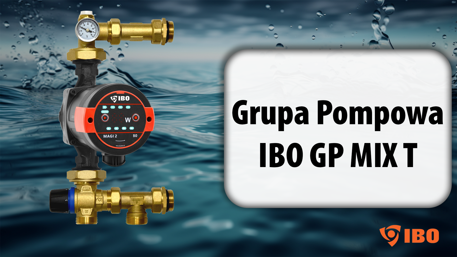 Grupa Pompowa IBO GP MIX T – gwarancja stabilnej temperatury