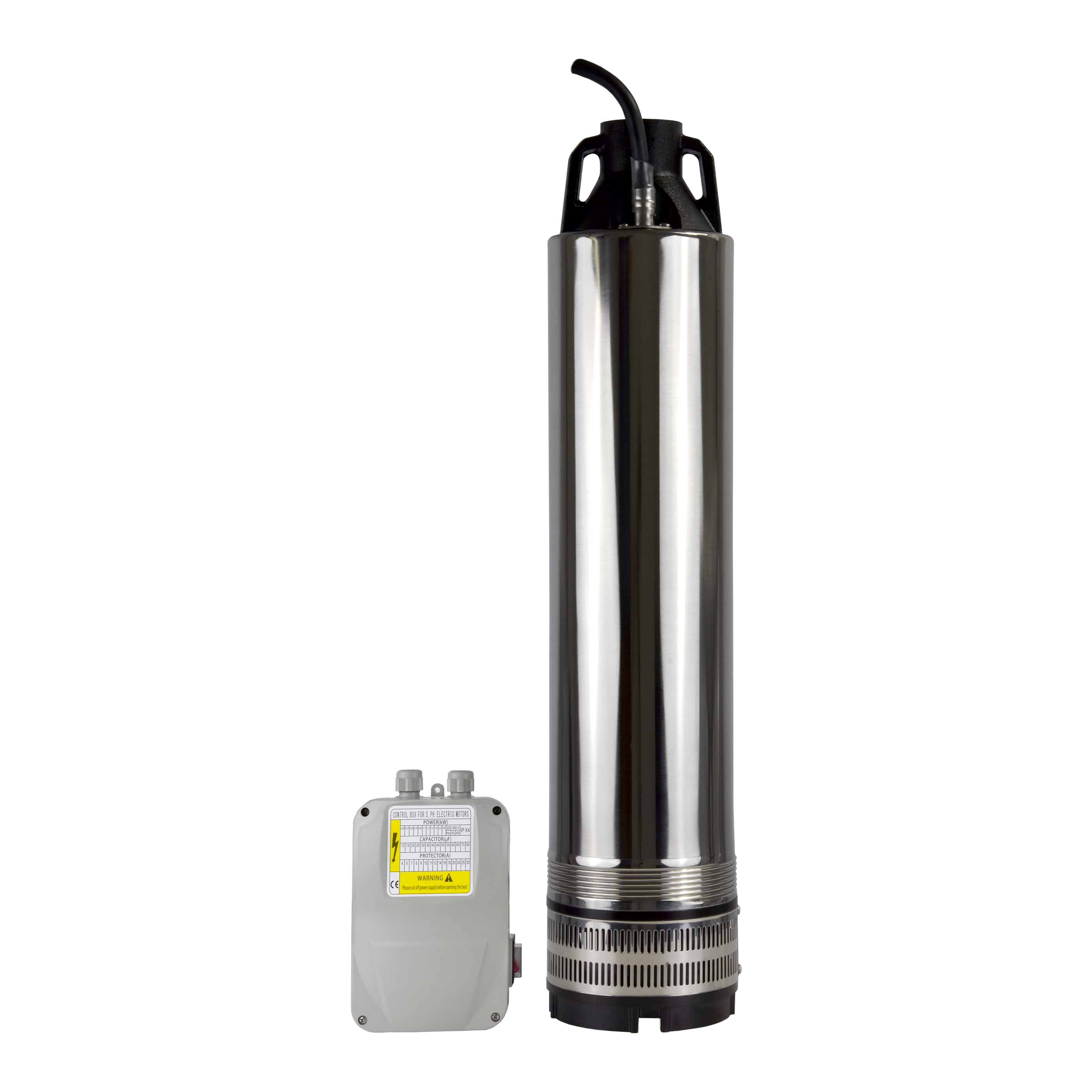 6 OLA 70/200 (2,2 kW, 230V) Hluboké čerpadlo + ovládací box a 10m kabel