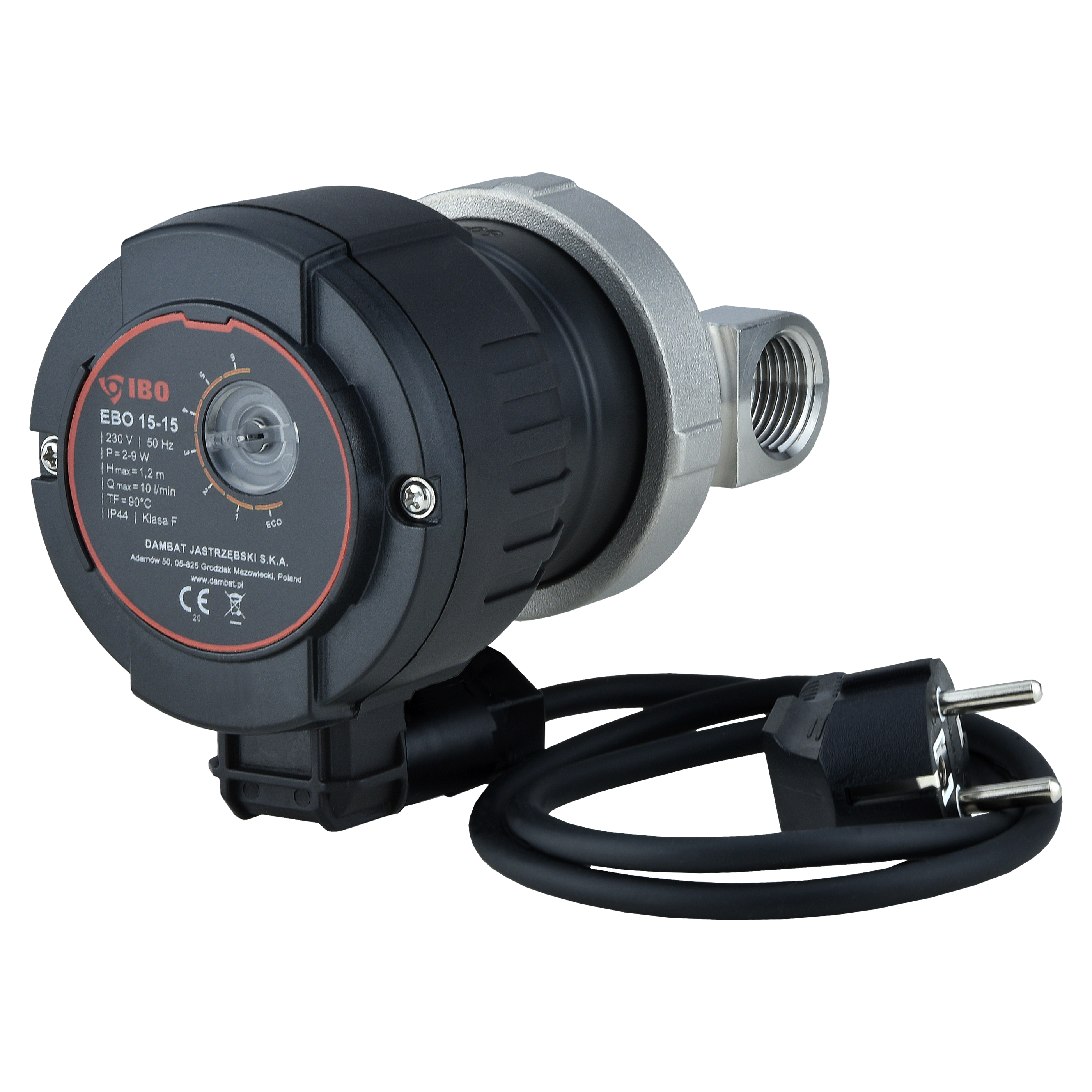 EBO 15-15 (2-9 W, 230 V) pompa cyrkulacyjna C.W.U.