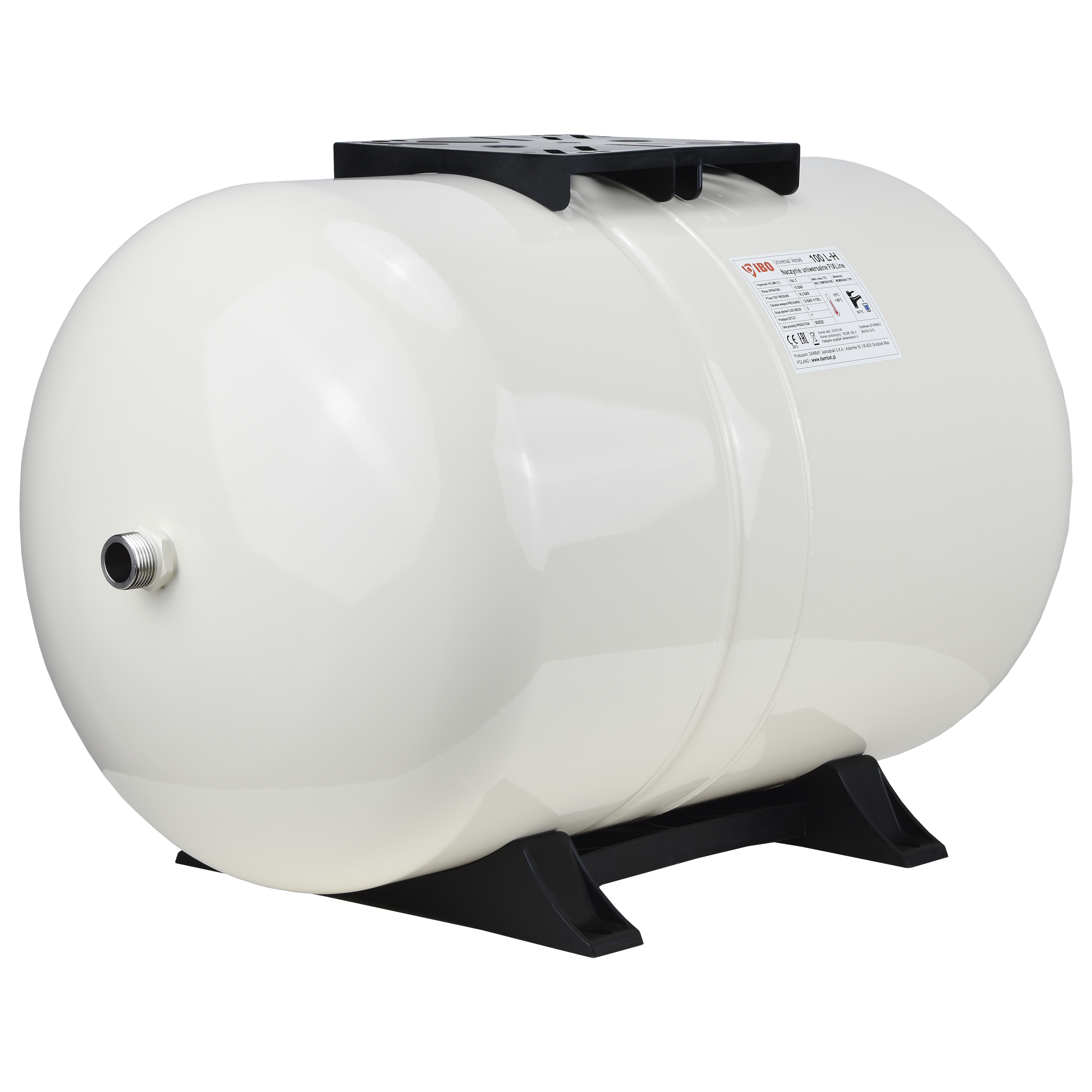 Naczynie membranowe FIXline 100L-H poziomie uniwersalne CO/CWU