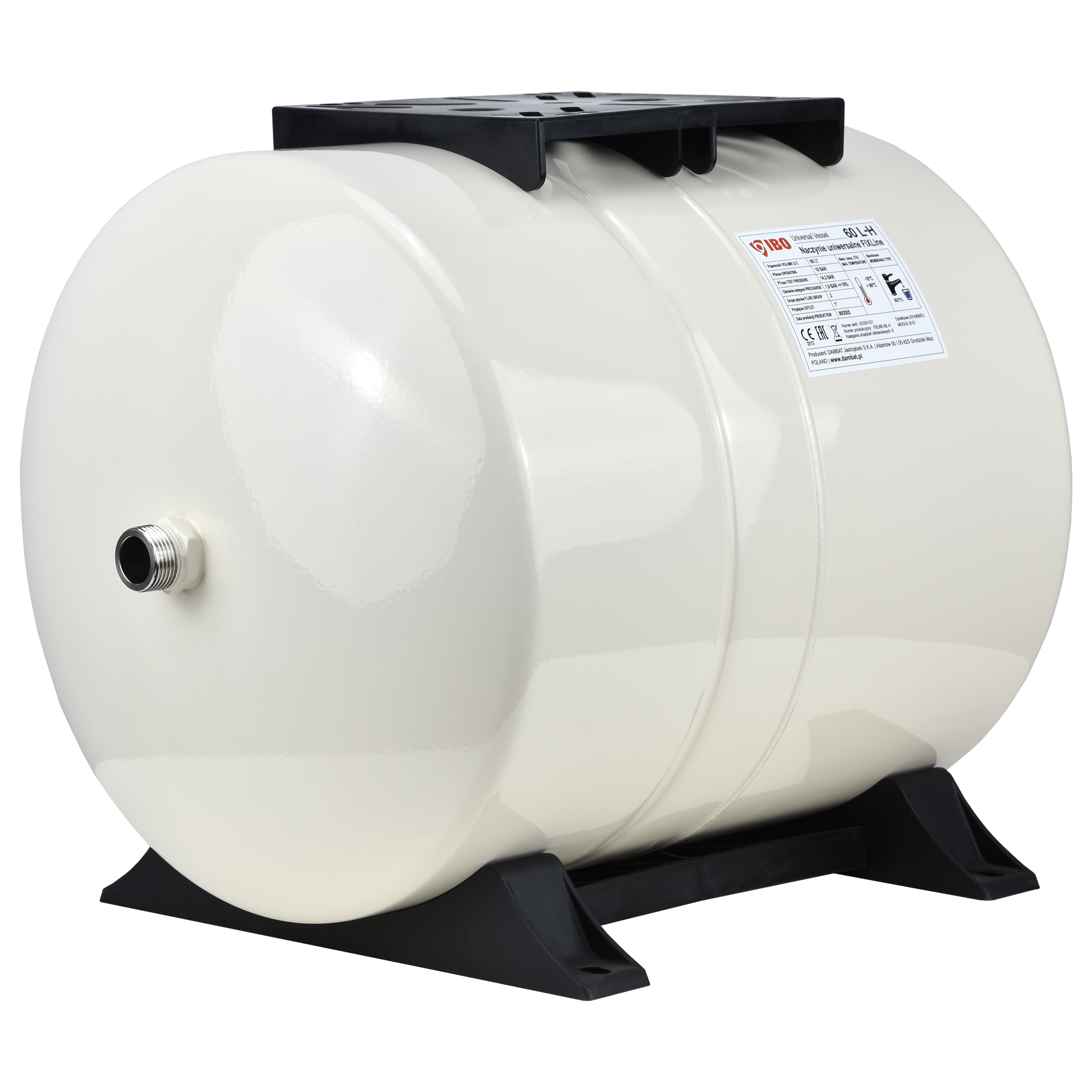 Naczynie membranowe FIXline 60L-H poziome uniwersalne CO/CWU