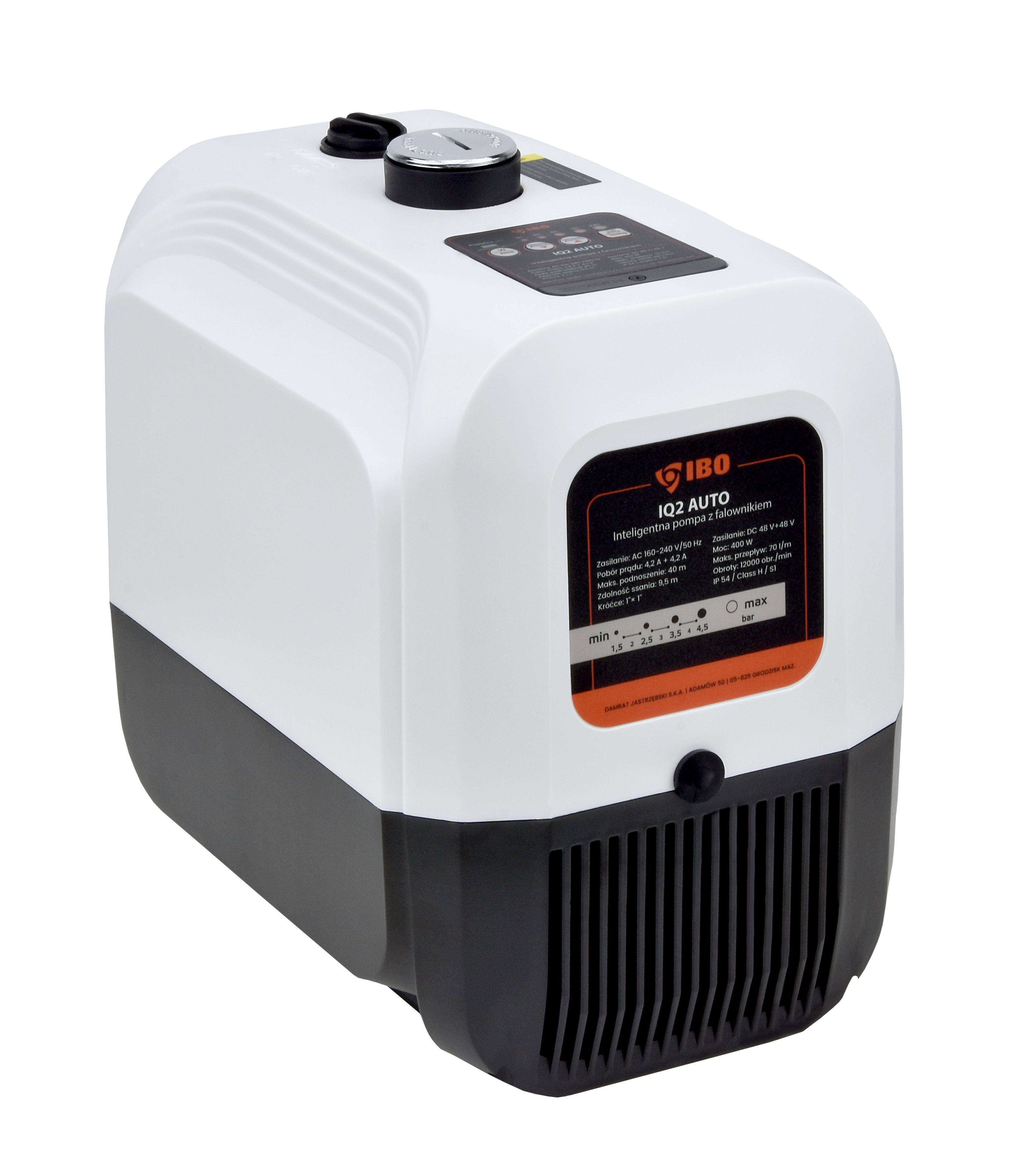 IQ 2 AUTO (0.4 kW, 230 V) pump with frequency converter