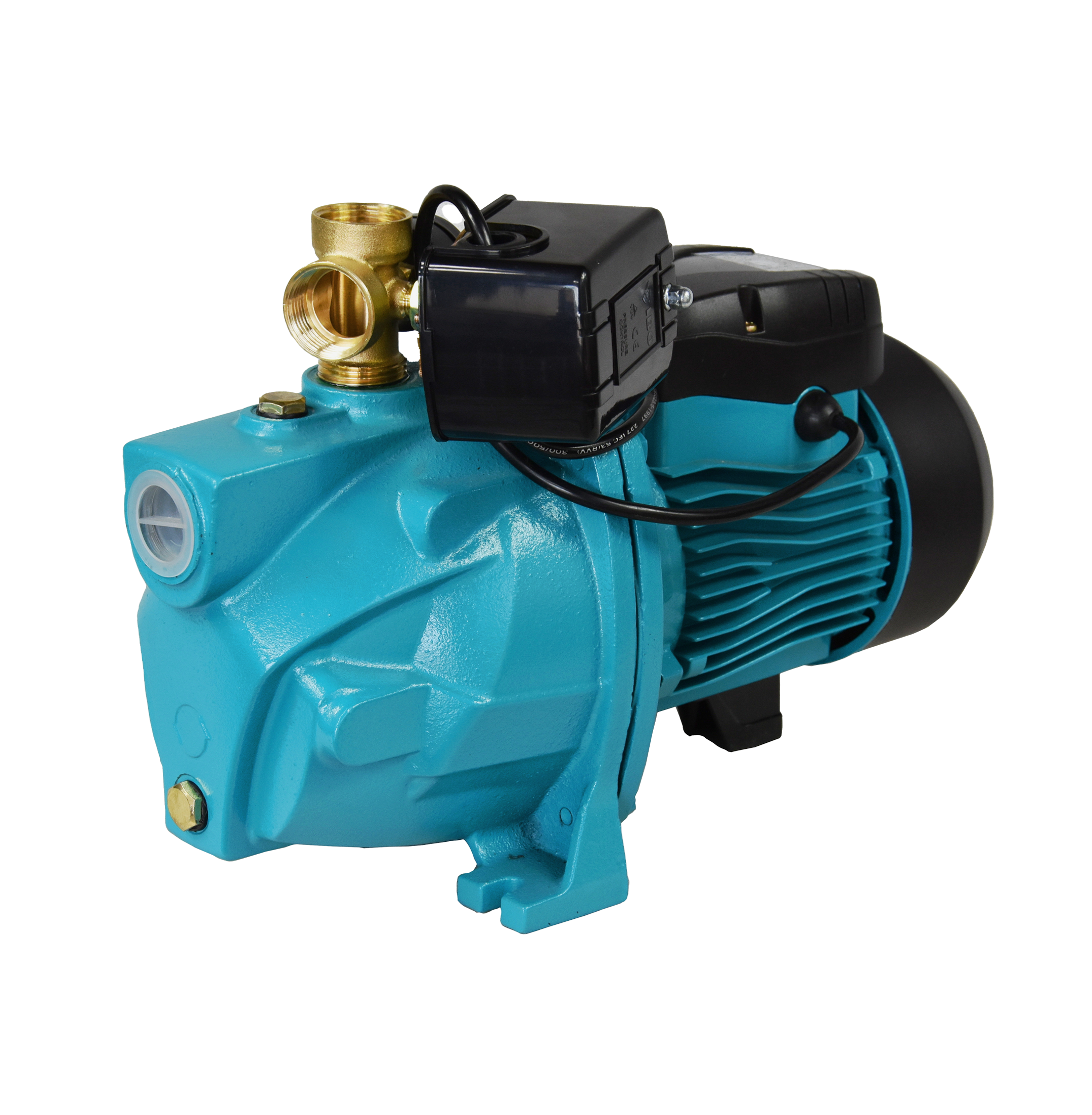 JET 100A (1,1 kW, 230 V) pompa z osprzętem (manometr+trójnik+wył. ciśn.)