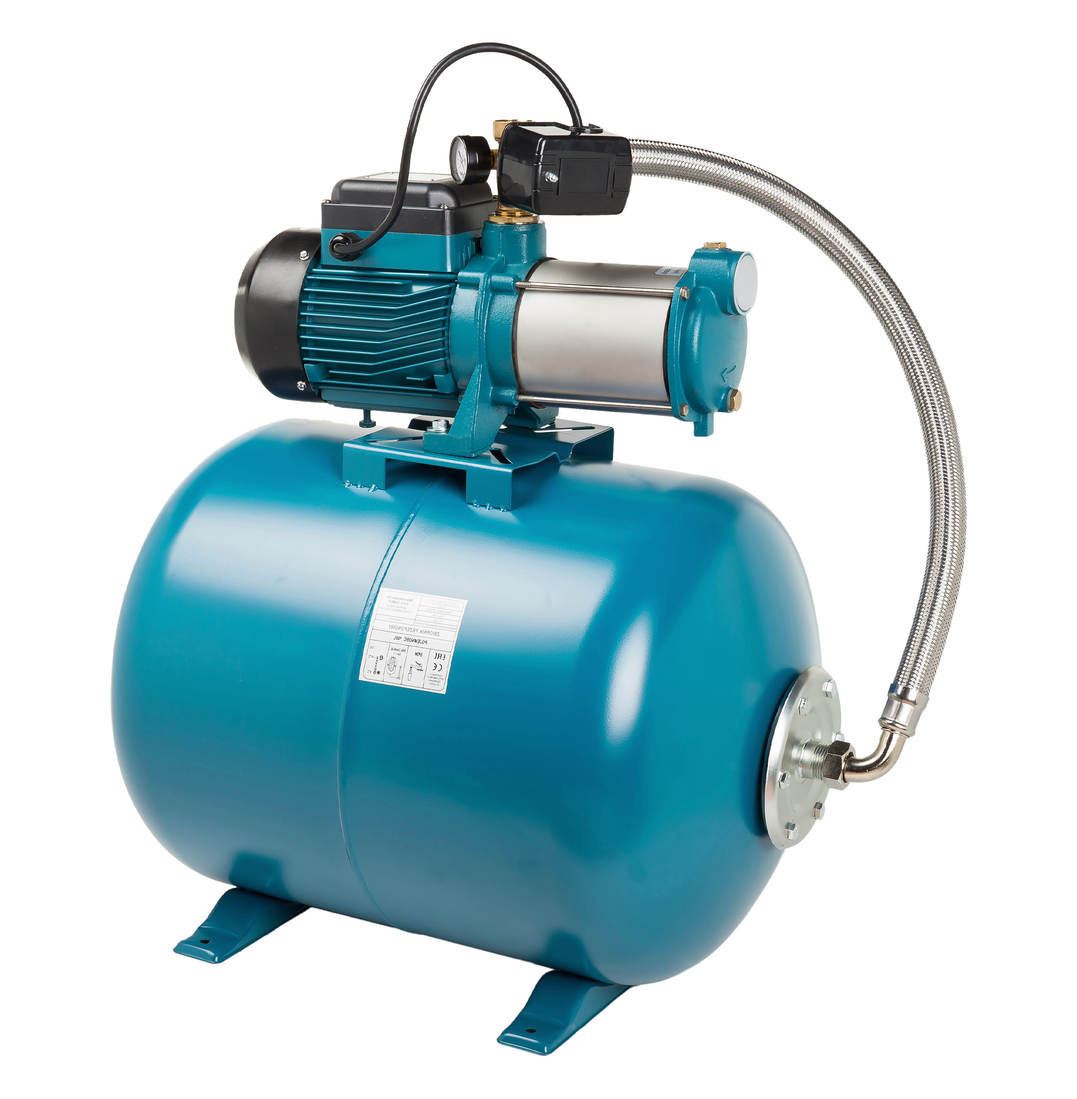 MH 2200 Inox (2,2 kW, 230 V) Hydrophore 50