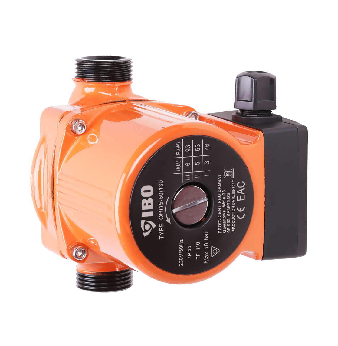 OHI 15-60/130 pompa cyrkulacyjna do wody pitnej