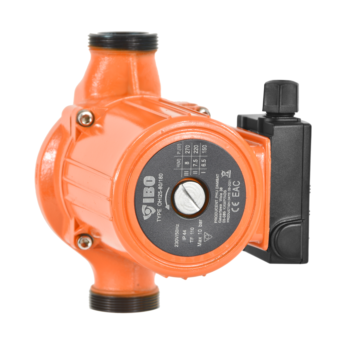 OHI 25-80/180 pompa cyrkulacyjna do wody pitnej