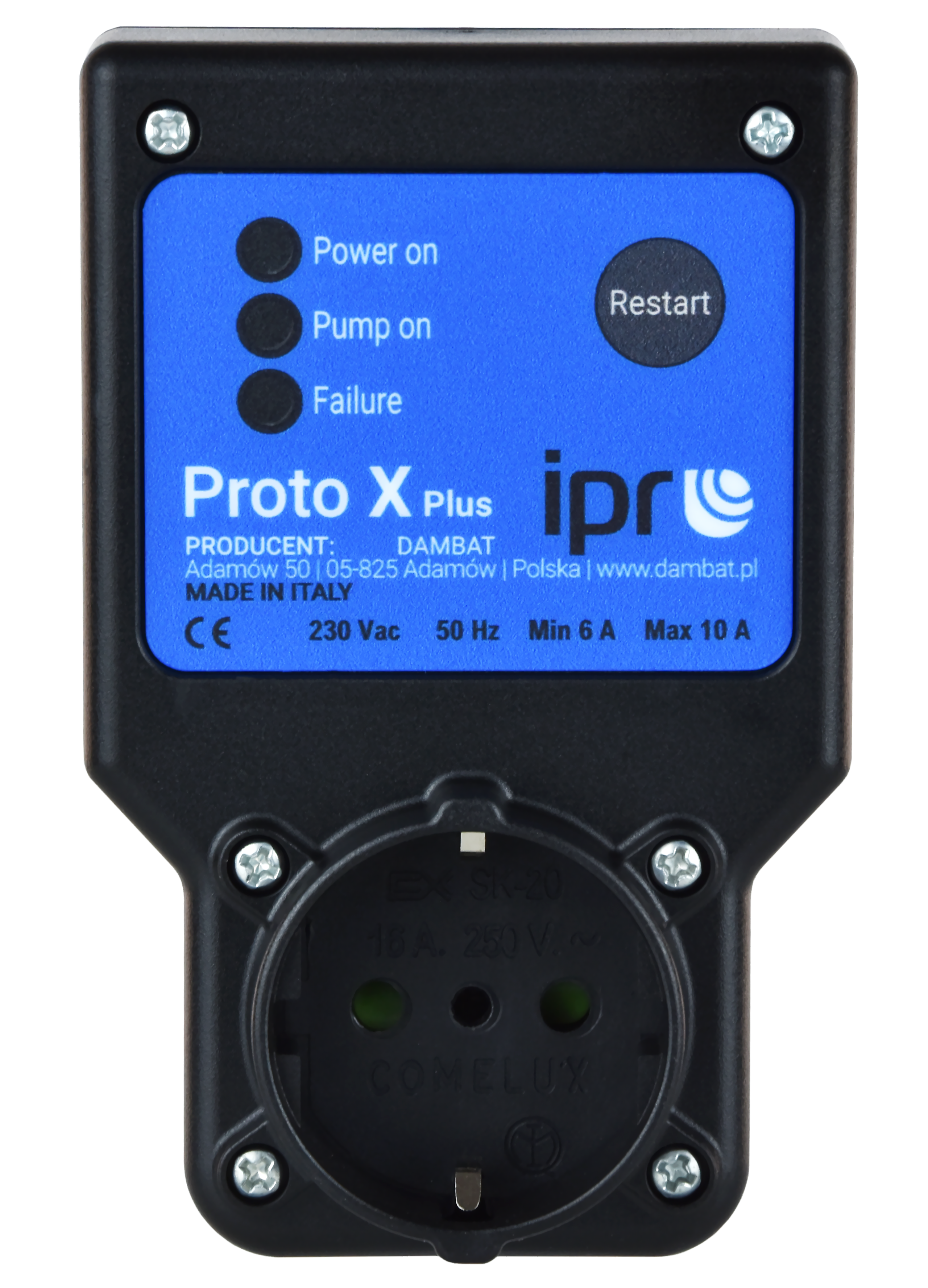 PROTO-X PLUS-Schutz (6-10 A)