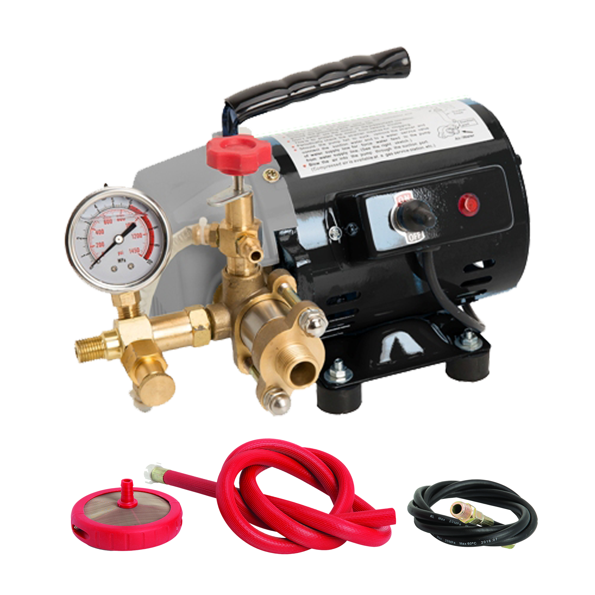 PR AUTO (0,25 kW, 230 V) elektryczna pompa do prób ciśnieniowych