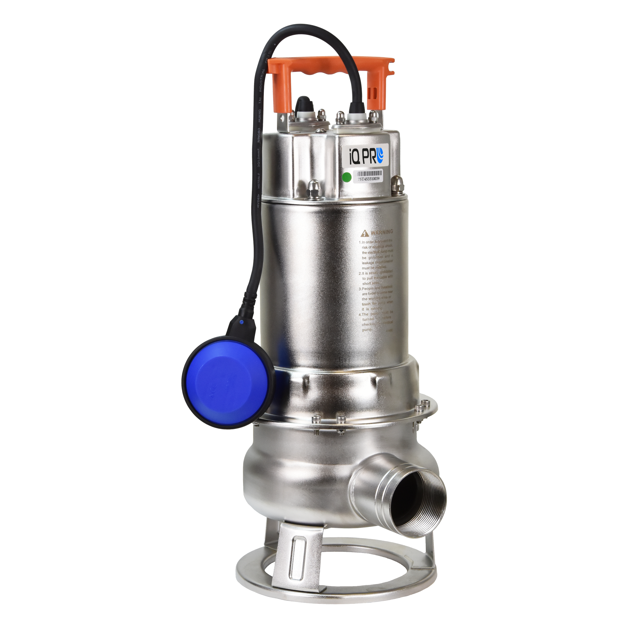 Pompă submersibilă QBS 150 (1,1 kW, 230 V) cu rotor Vortex