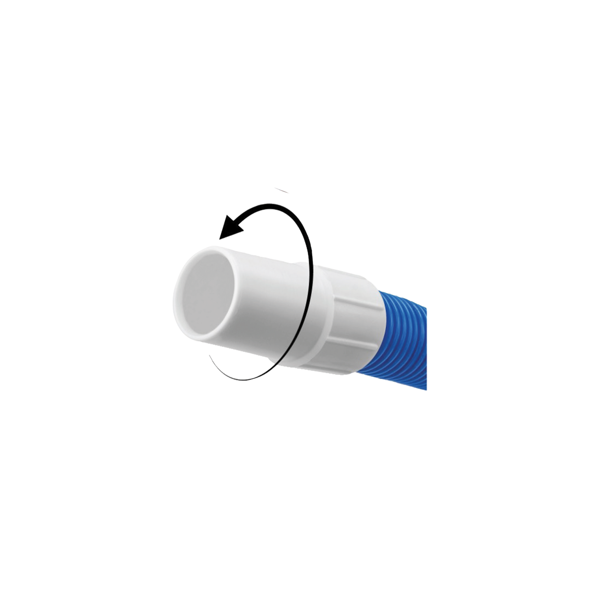 Furtun piscina cu conectori 38 mm / 11 m