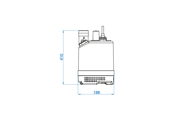 Kappa K220.2.80 N (2,2 kW, 400 V) pompa szlamowa