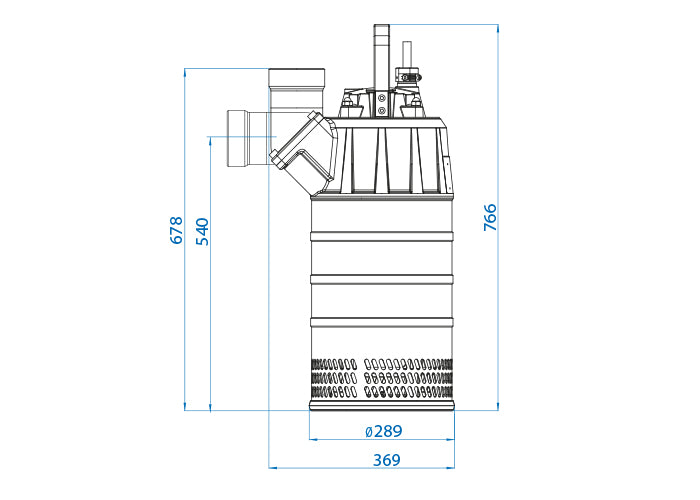 Kappa K220.2.80 N (2,2 kW, 400 V) pompa szlamowa