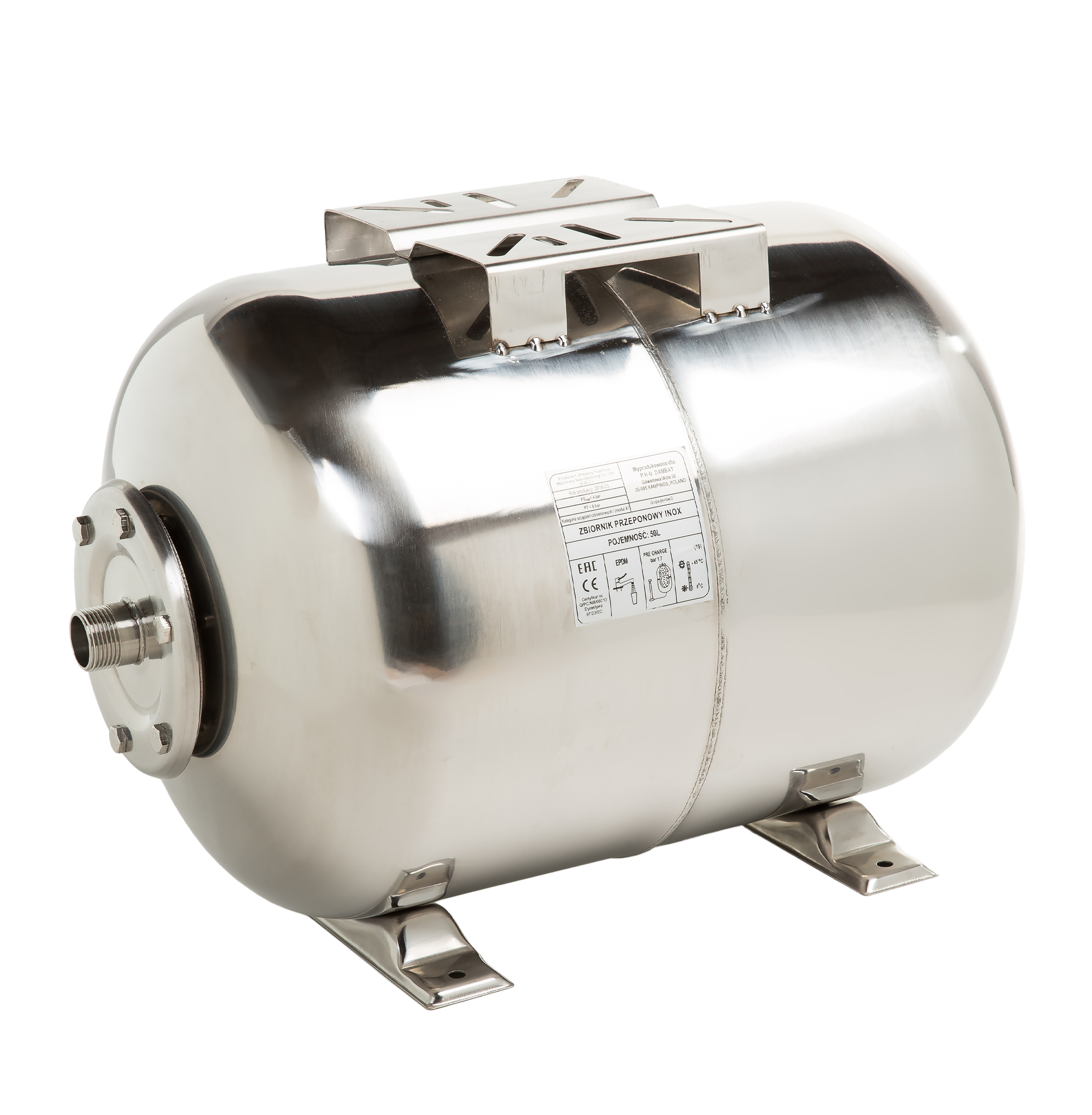 HP 1500 Inox (1,5 kW, 230 V) Hydrophore 50 Inox