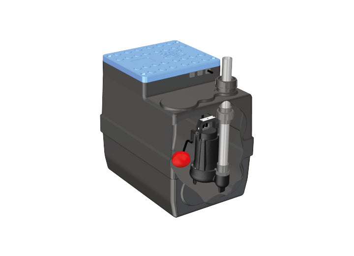 DRENO BOX 100 L (G1½″) - zbiornik przepompowni wewnętrznej