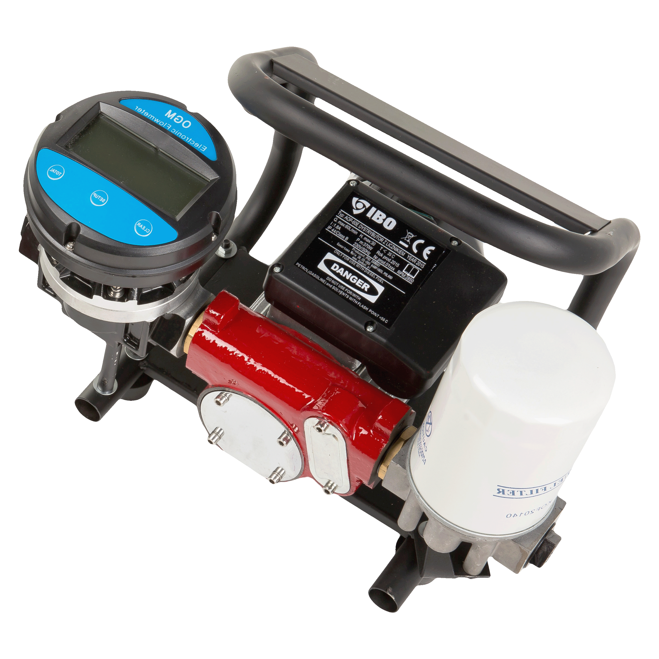 AOP 60E (0,37 kW, 230 V) zestaw do oleju z elektronicznym licznikiem