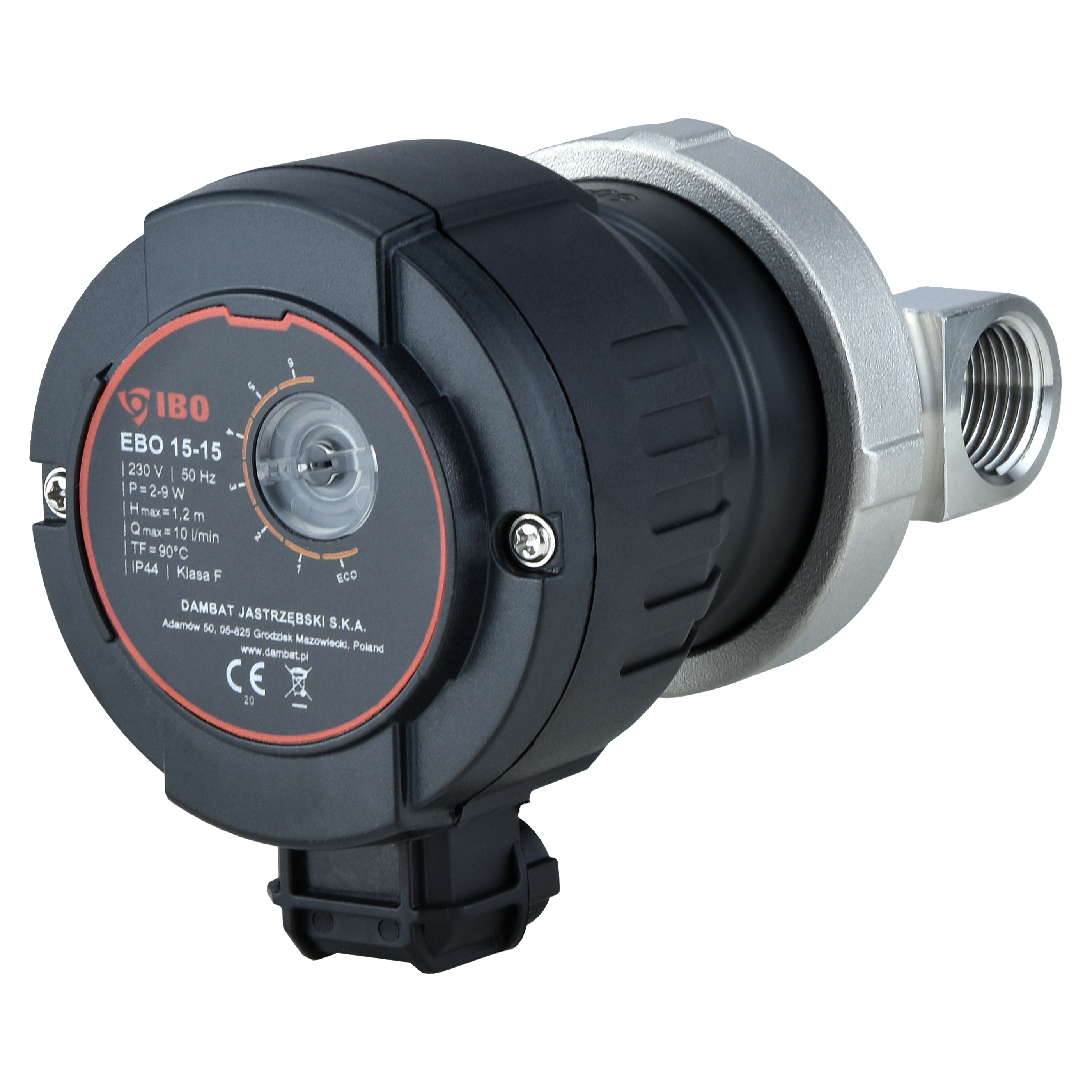 EBO 15-15 (2-9 W, 230 V) pompa cyrkulacyjna C.W.U.