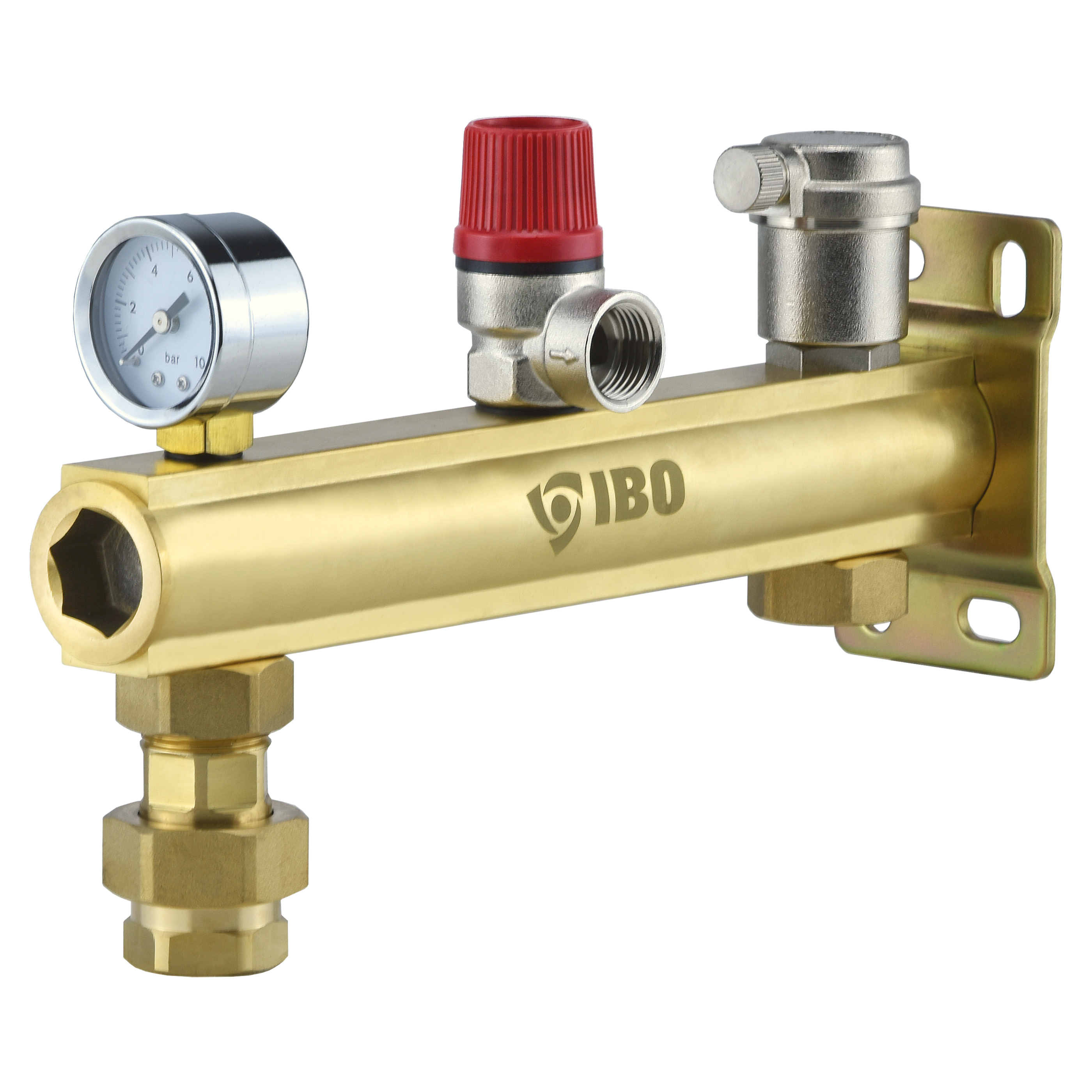 Grupa bezpieczeństwa - MGB mosiężna 6/10 bar