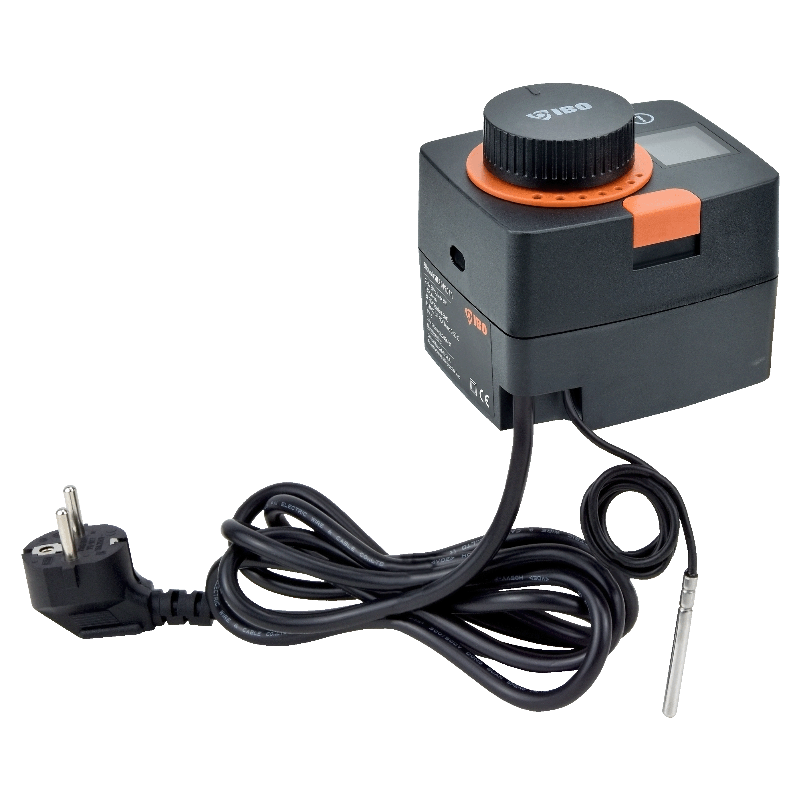 IBO STER-D PRO T1 Mixing valve actuator with temperature setting