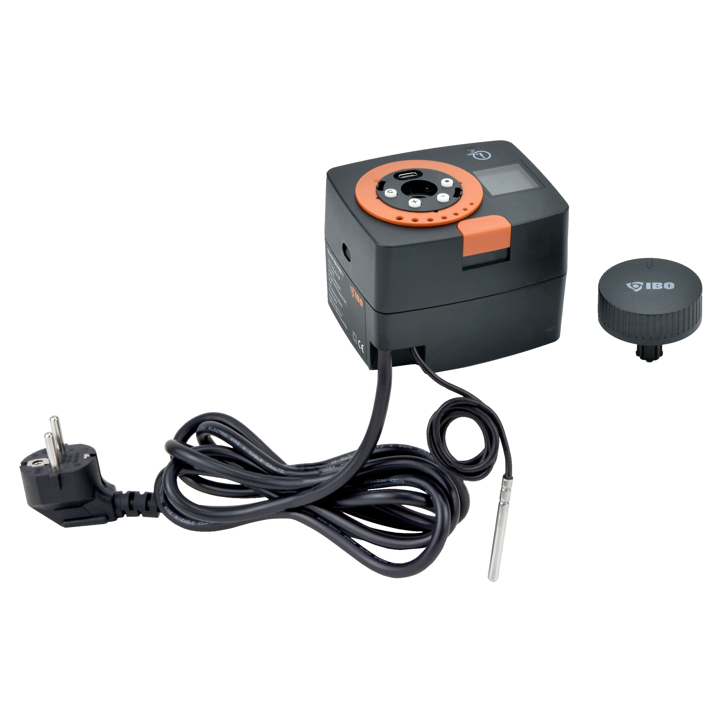 IBO STER-D PRO T1 Mixing valve actuator with temperature setting