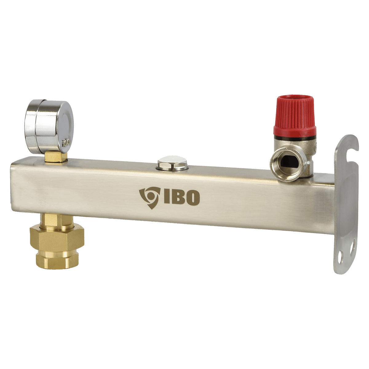 IGB INOX 6 bar HMV-biztonsági csoport 3/4" légtelenítő nélkül