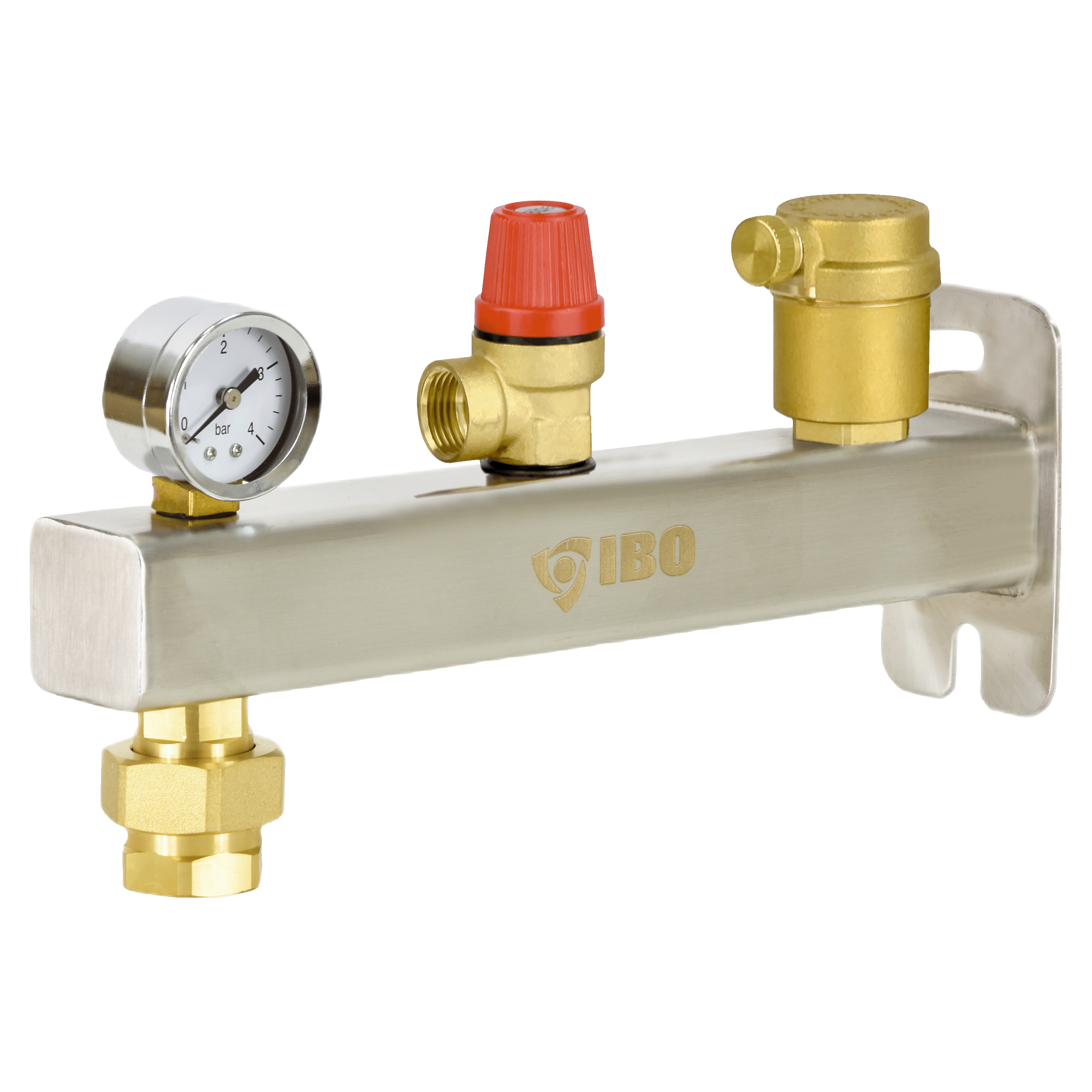 IGB INOX 2,5 bar Grupa bezpieczeństwa C.O. 3/4"