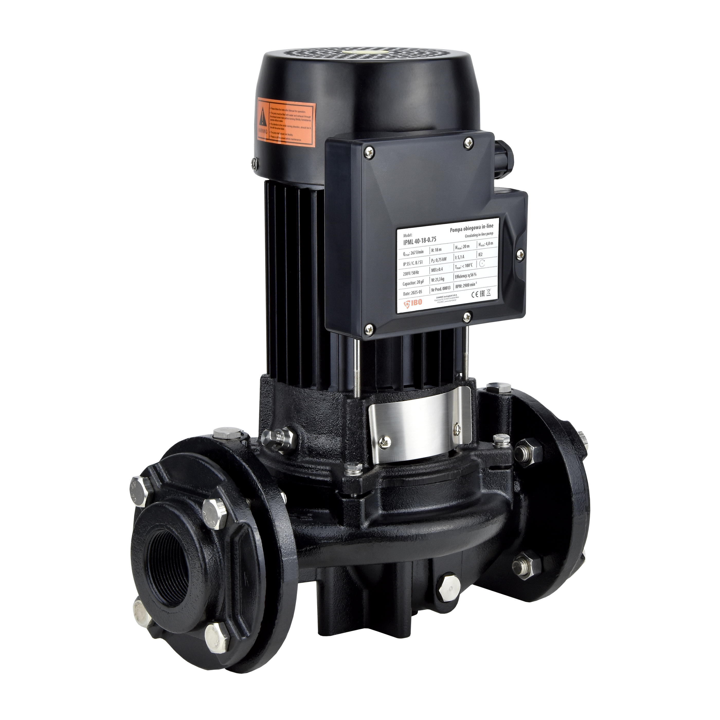 IPML 50-17 (1,1 kW, 400 V) pompa obiegowa