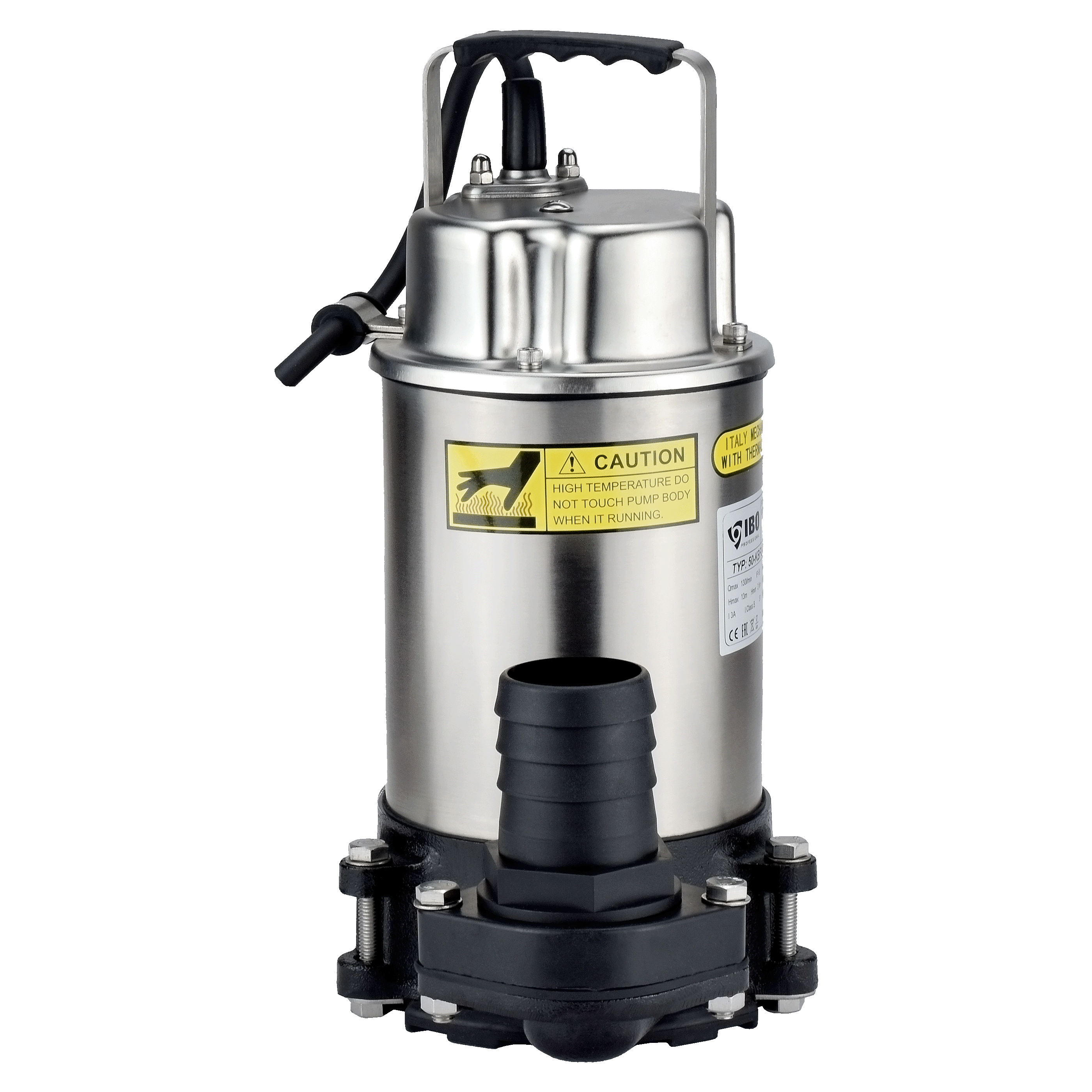 KBFU INOX 50-0,40 M (0,4 kW, 230 V) pompa szlamowa