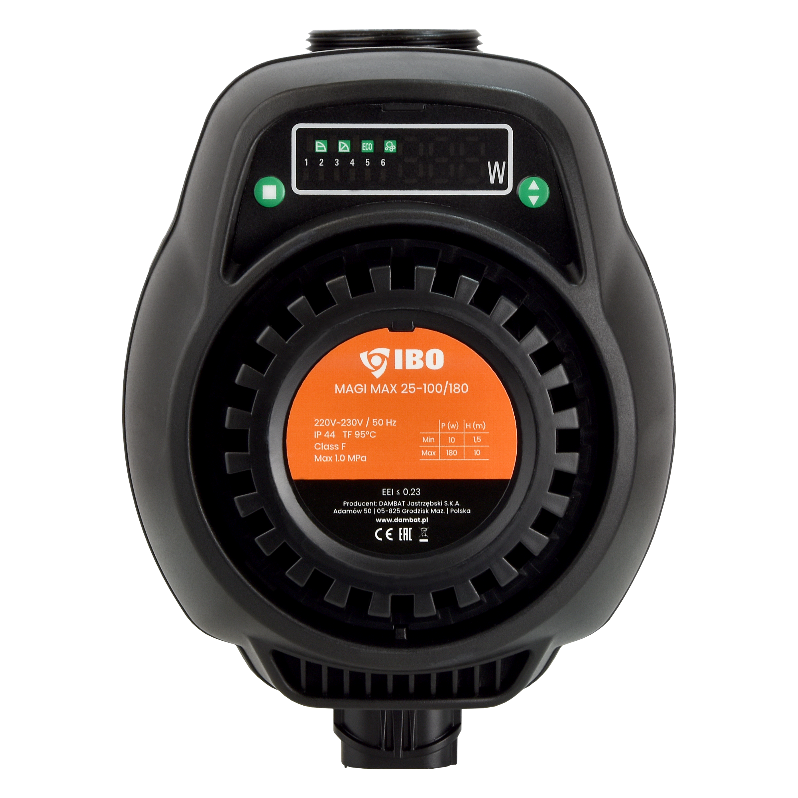 MAGI MAX 25-100/180 pompa obiegowa ze śrubunkami