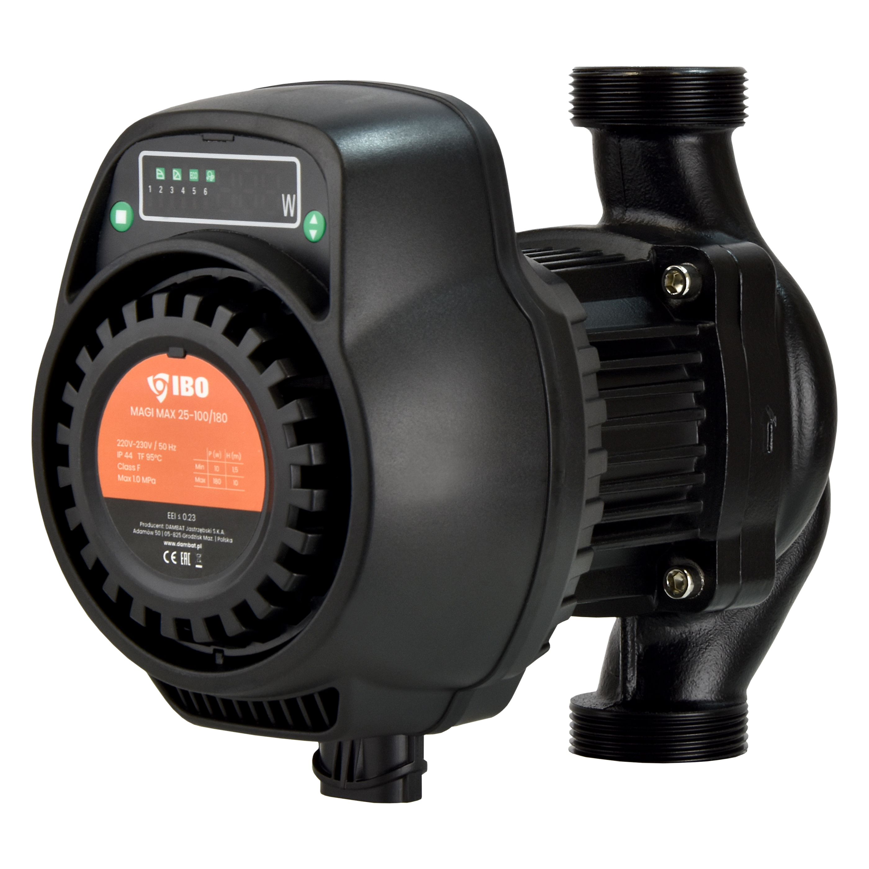 MAGI MAX 25-100/180 pompa obiegowa ze śrubunkami