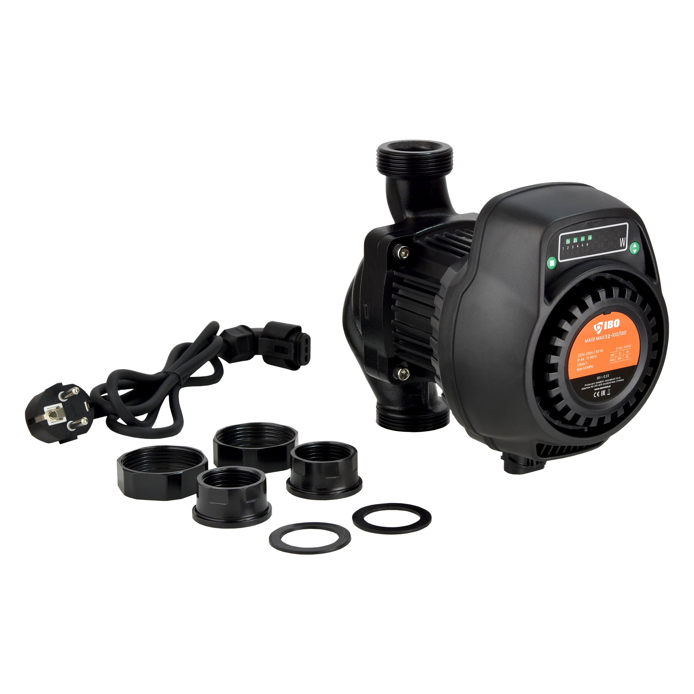 MAGI MAX 32-100/180 pompa obiegowa ze śrubunkami
