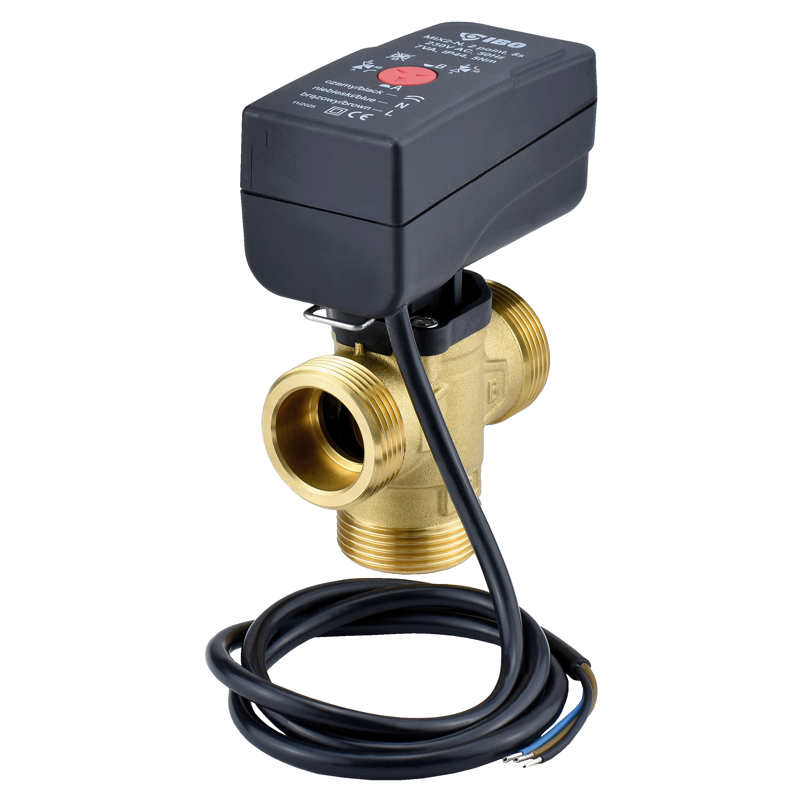 MIX 2N DN32 Zawór strefowy z siłownikiem