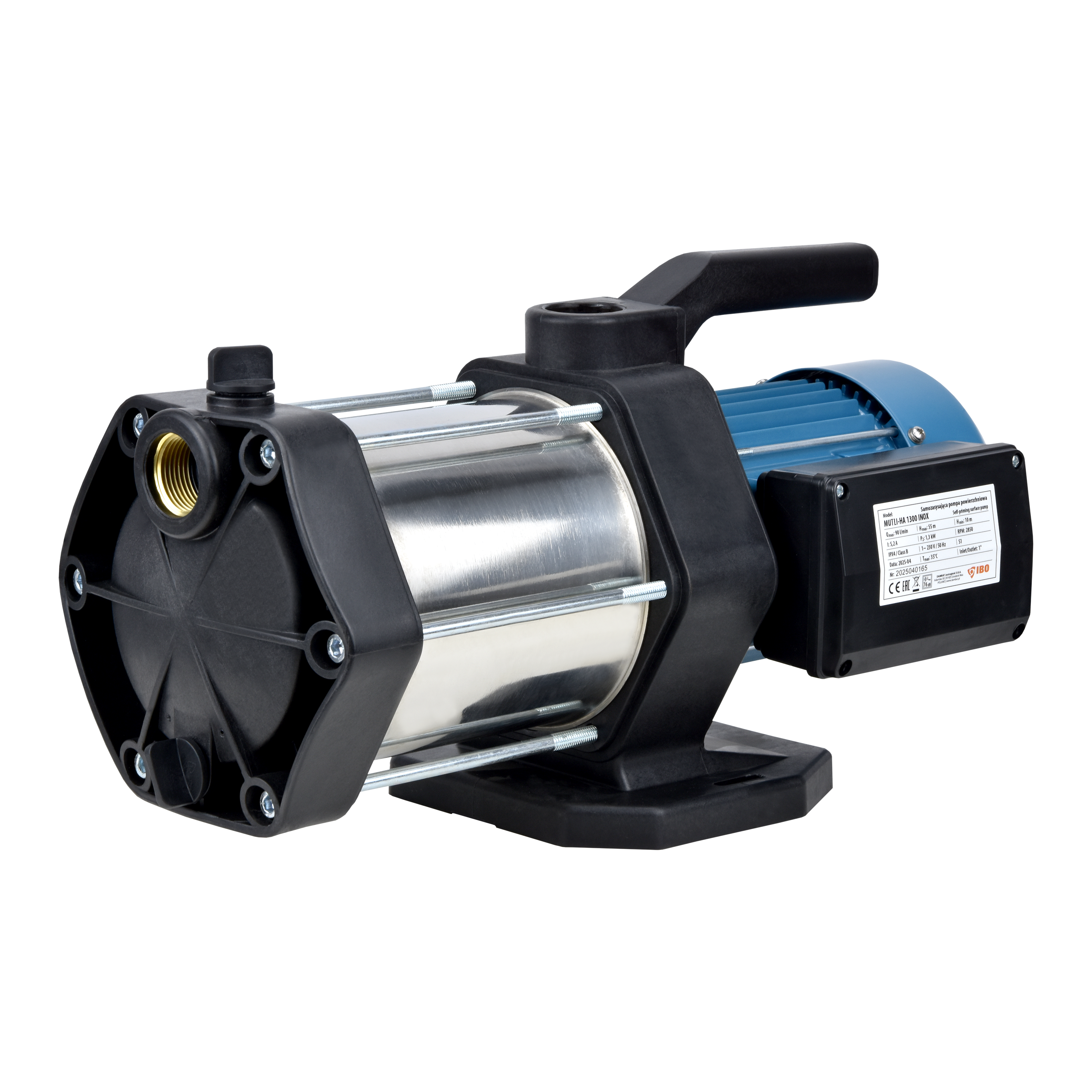 Multi-Ha 1300 Inox (1.3 kW, 230 V) Self-based garden surface pump
