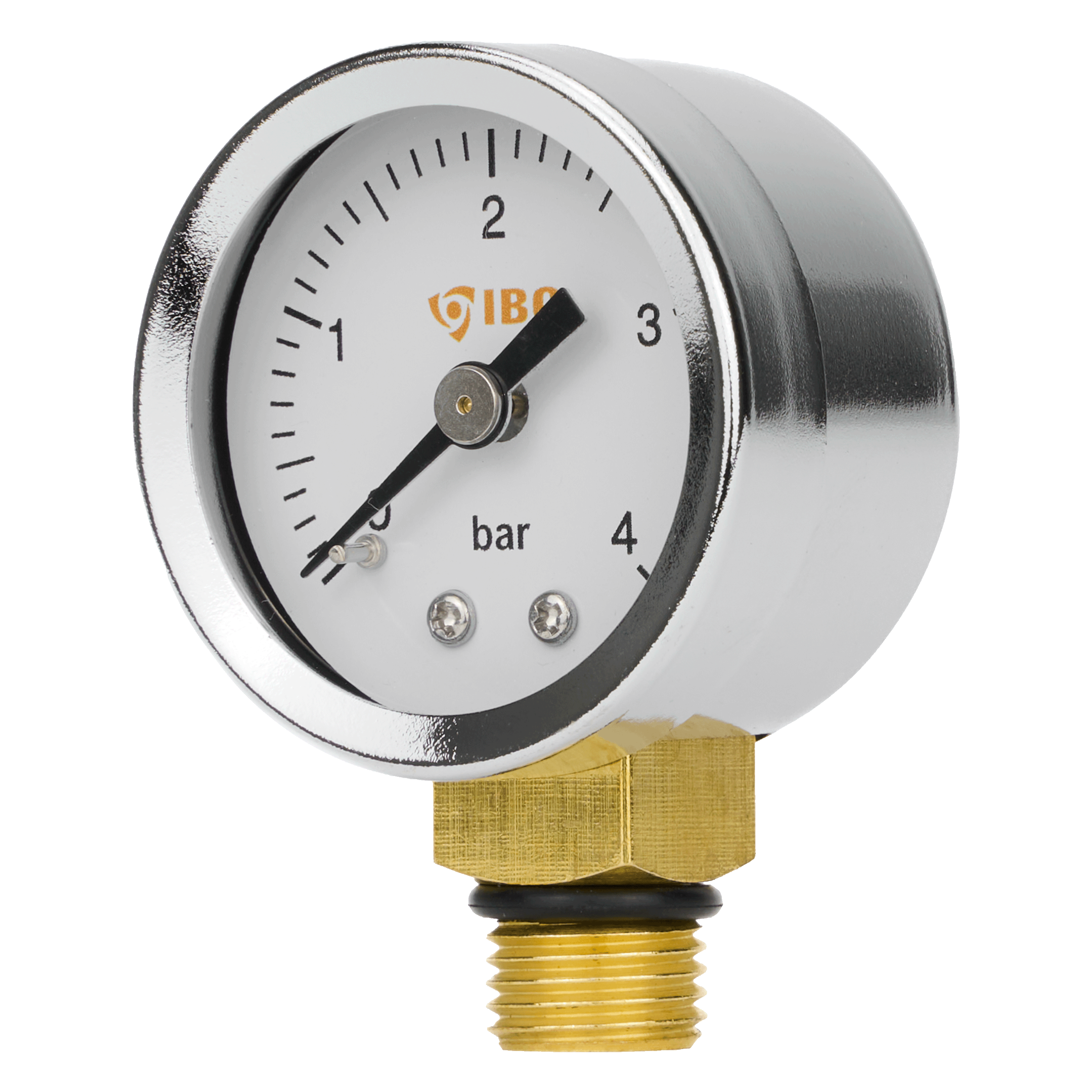 Manometr radialny (IGB) 1/4" fi 40mm, 0-4bar