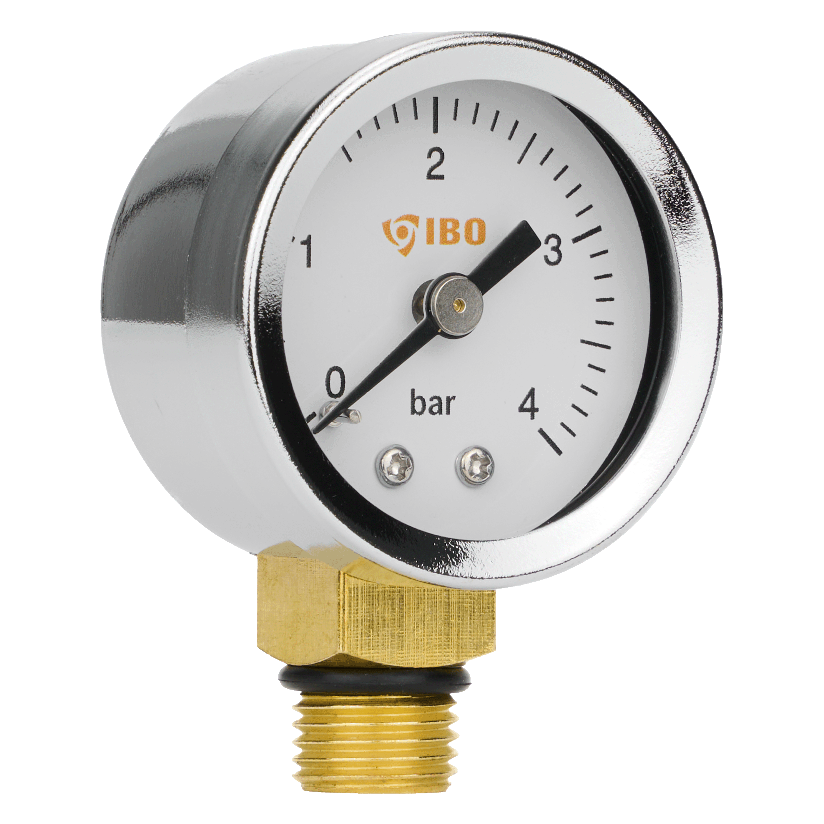 Manometr radialny (IGB) 1/4" fi 40mm, 0-4bar