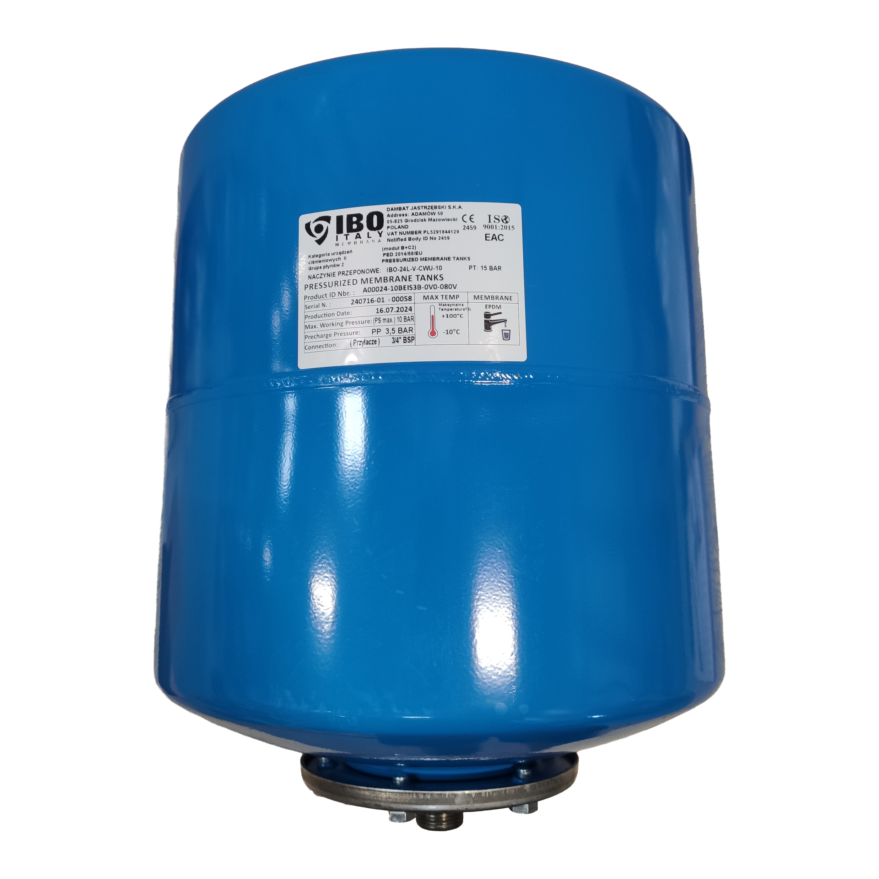 Warmwasserbehälter 24 IBO ITALY