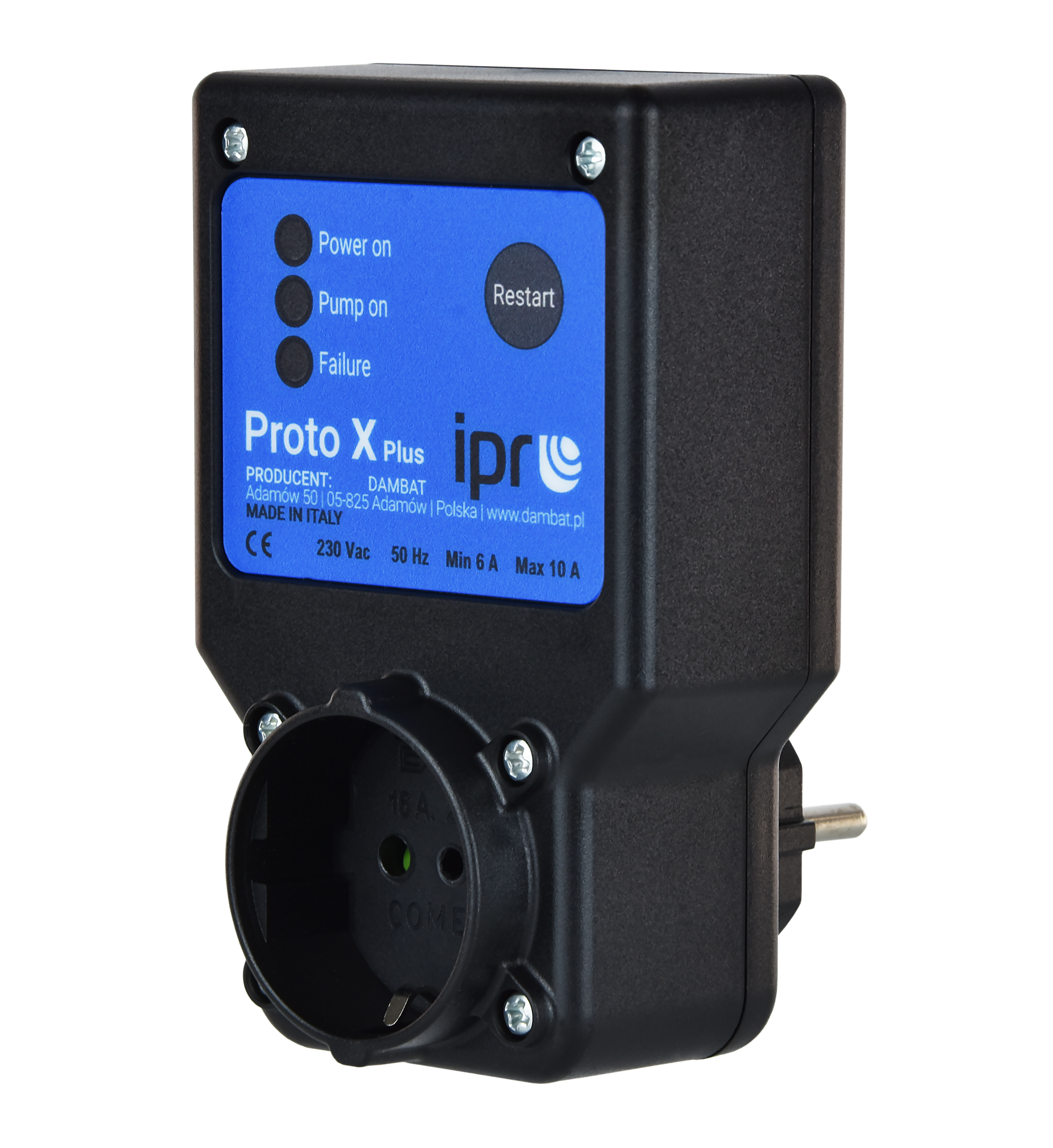 PROTO-X PLUS Zabezpieczenie (6-10 A)