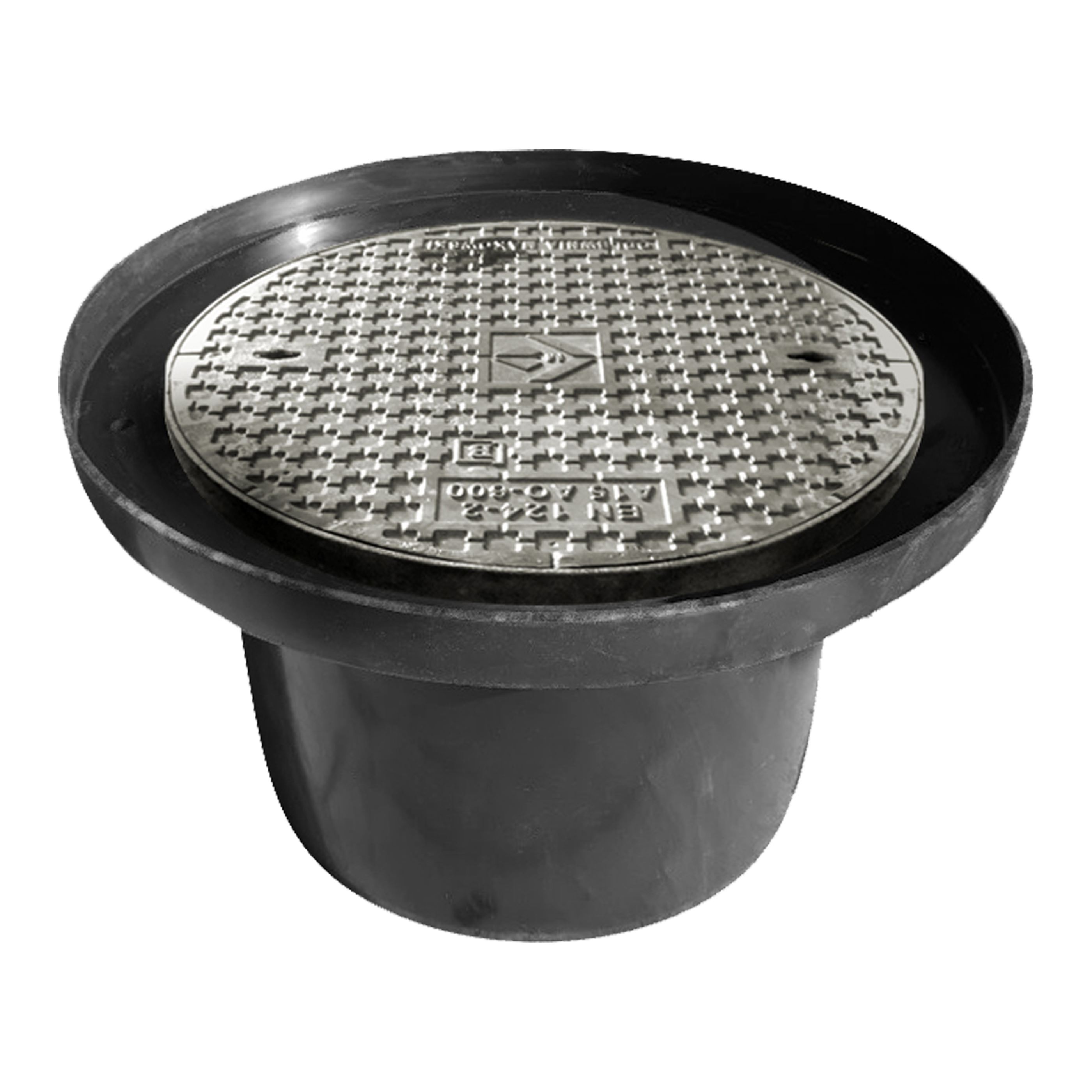 PSI/B125 - Nadstawka teleskopowa i właz żeliwny