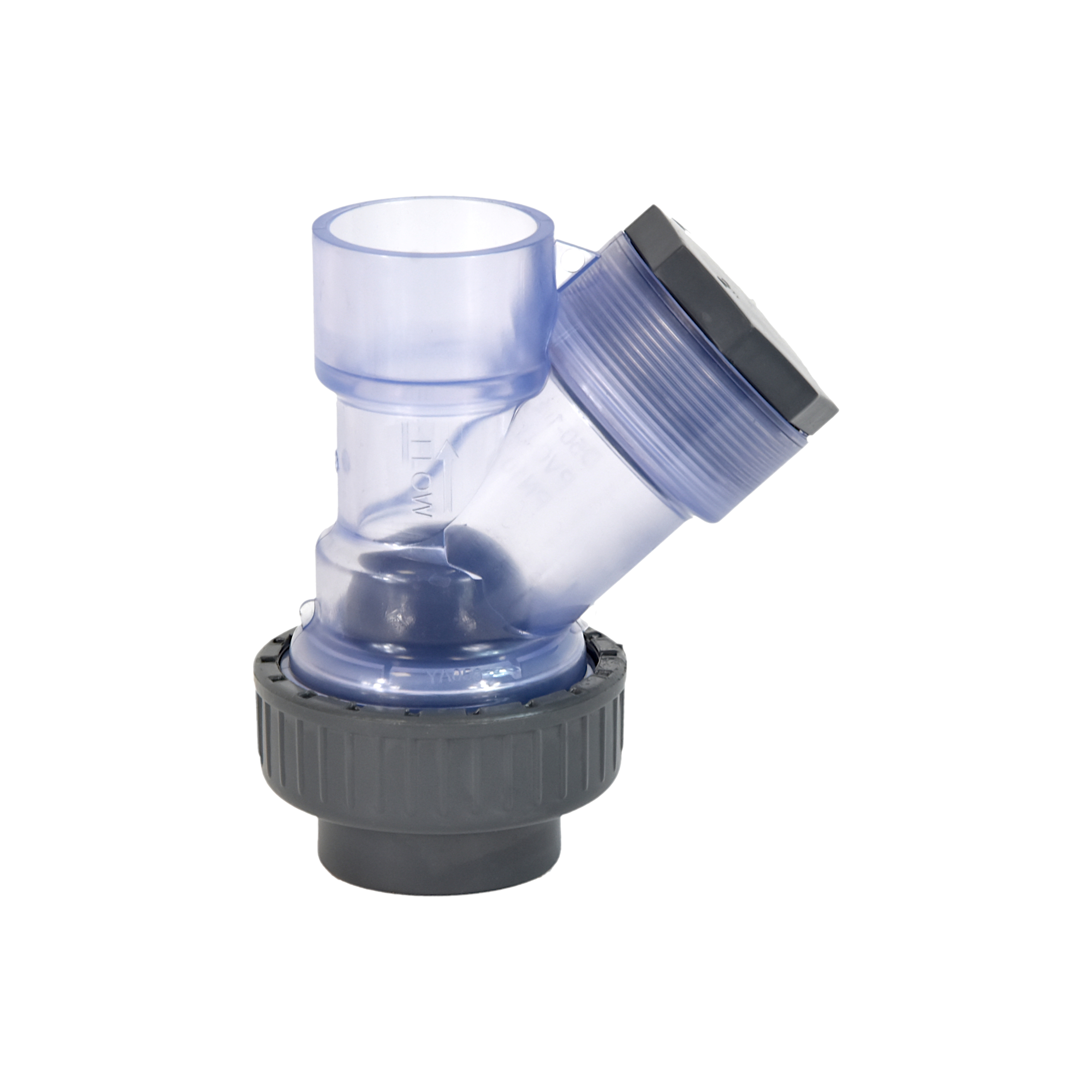 Ball branch valve. Recollery PVC DN40 (glue)